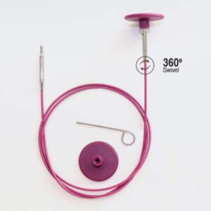 Knitpro 360 swivel cable