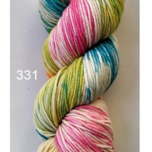 Hand Painted Super Fine Merino 8ply