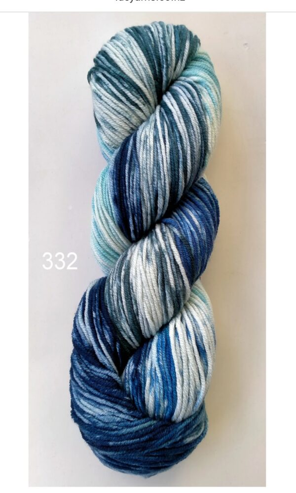 Hand Painted Super Fine Merino 8ply - Image 4