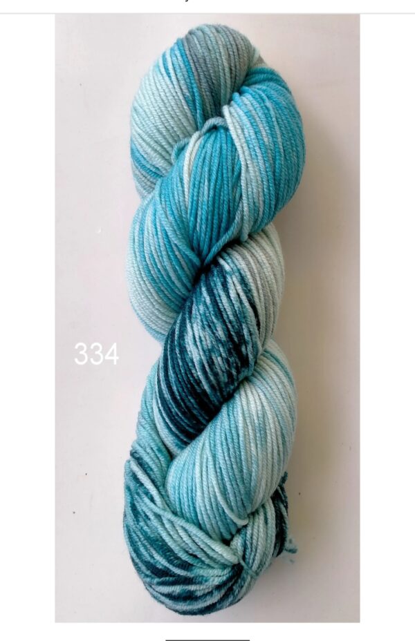Hand Painted Super Fine Merino 8ply - Image 6