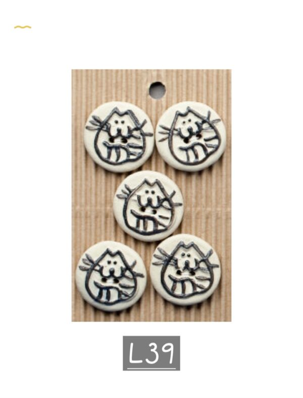 5 buttons per card. Animal themed - Image 7