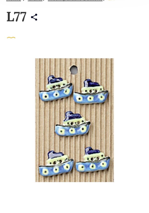 5 Buttons per card. Transport Themed