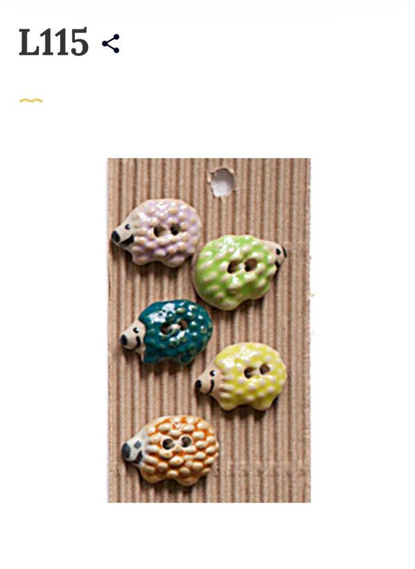 5 buttons per card. Animal themed - Image 13