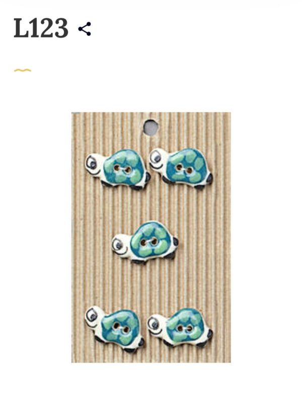 5 buttons per card. Animal themed - Image 16