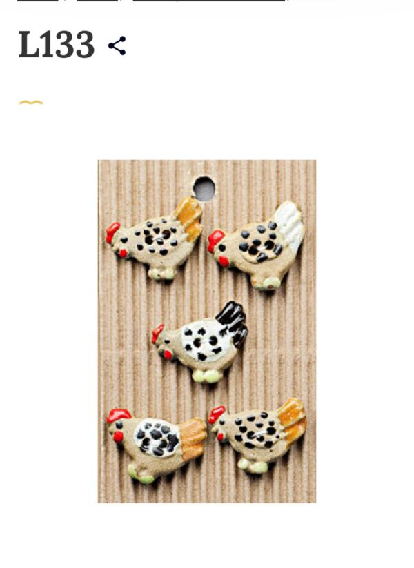 5 buttons per card. Animal themed - Image 18