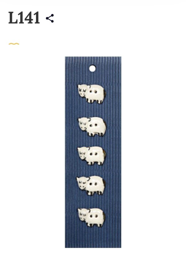5 buttons per card. Animal themed - Image 20