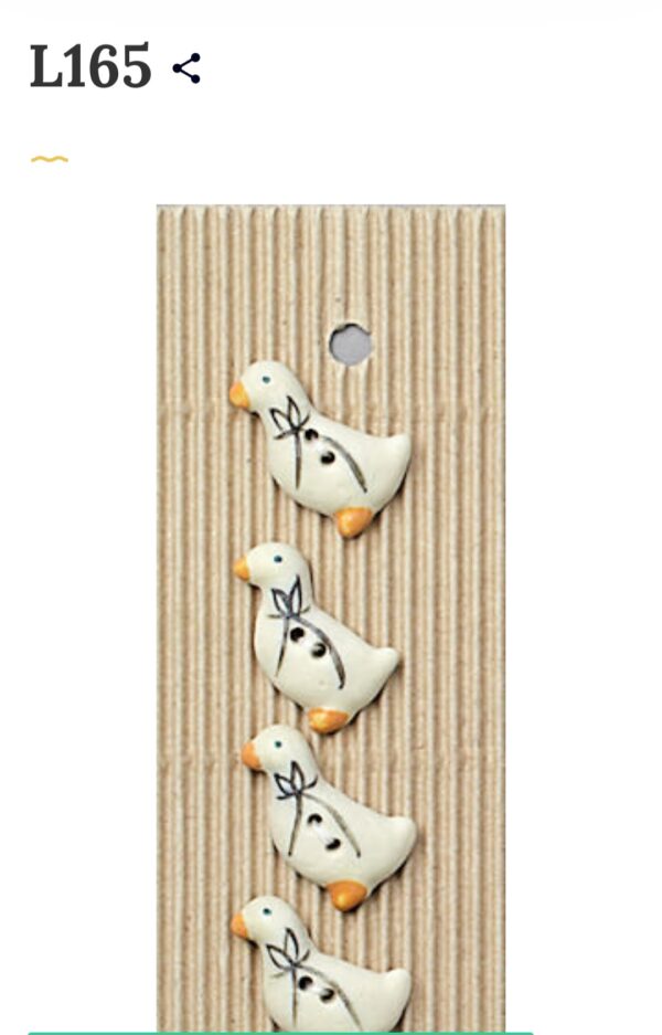 5 buttons per card. Bird themed - Image 3