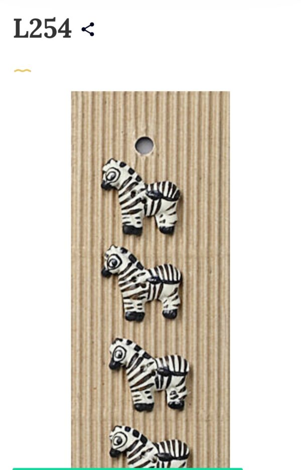 5 buttons per card. Animal themed - Image 22