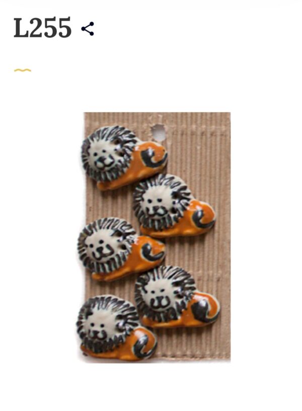 5 buttons per card. Animal themed - Image 23