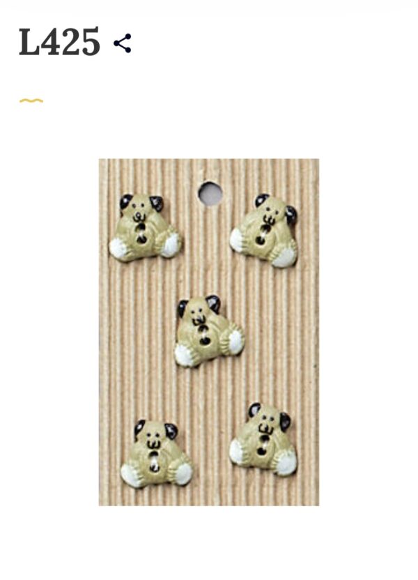 5 buttons per card. Animal themed - Image 26