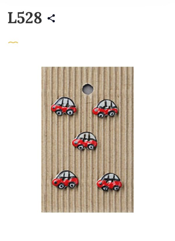 5 Buttons per card. Transport Themed - Image 6