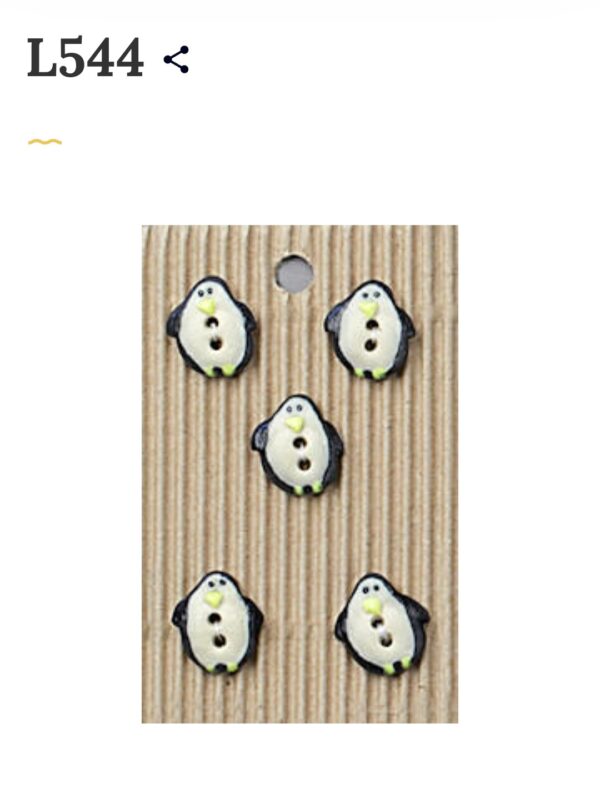5 buttons per card. Bird themed - Image 7