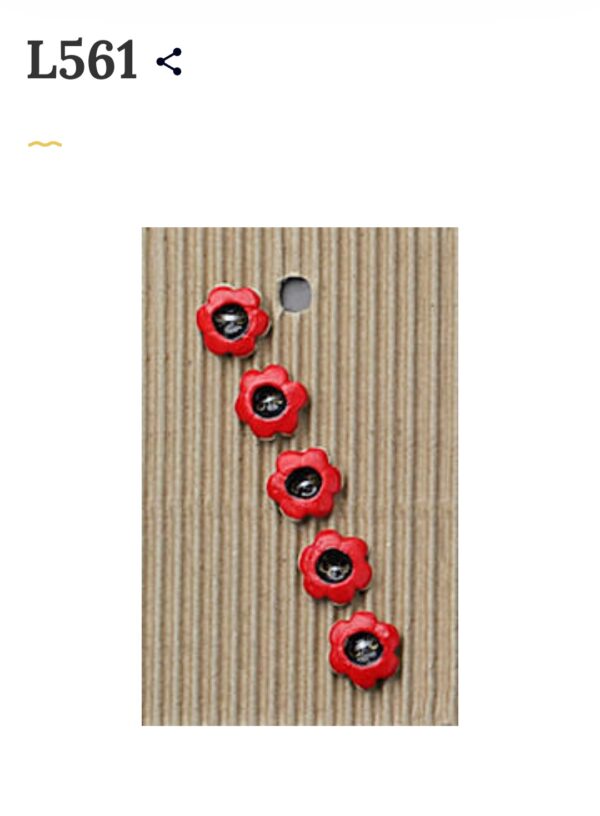 5 Buttons per card. Garden Themed - Image 18