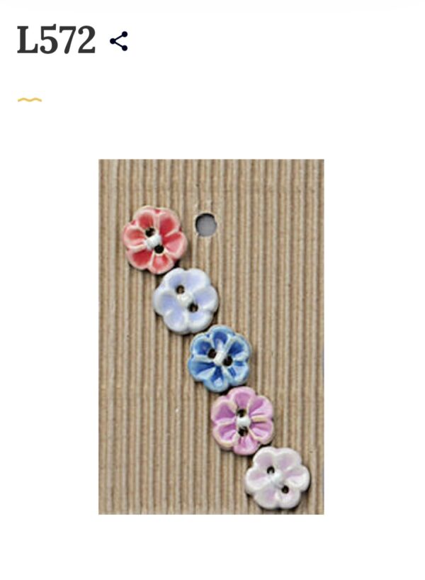 5 Buttons per card. Garden Themed - Image 21